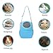 Hamsters Carrier Bag Portable Travel Backpack Breathable Outgoing Bag bonding Pouch for Small Pets Hedgehog, Hamsters, Sugar Glider, Chinchilla, Guinea Pig and Squirrel