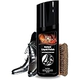 Caffrey Instant Liquid Shoe Polish – Quick Drying Cleaner & Leather Conditioner – Long-Lasting Shine, Eco-Friendly, 100ml