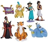 Disney Parks Exclusive Aladdin Princess Jasmine Figurine 7 Pc. Playset