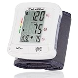 CHOICEMMED Wrist Blood Pressure Monitor - BP Cuff Meter with Display - Blood Pressure Machine up 5.3