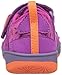 KEEN Big Kid's Moxie Closed Toe Casual Sandal, Purple Wine/Nasturtium, 1 BK (Big Kid's) US