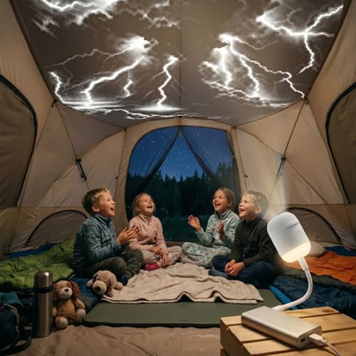 2-in-1 Galaxy Projector Night Light, USB Starry Sky Night Light Projector with Adjustable Brightness, Mini LED Projection Lamp for Bedroom Ceiling Wall Room Decor