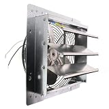 Fantech 2SHE1221 Series 12" Shutter Mount Exhaust Fan