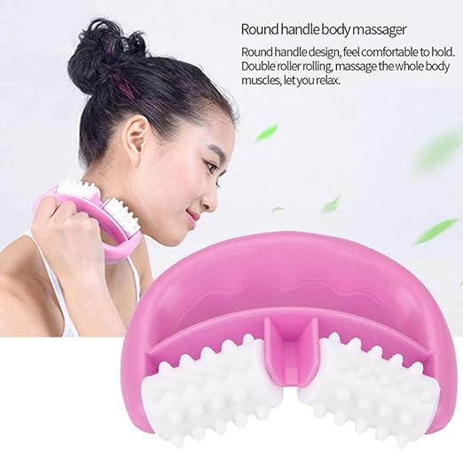 Amazon Co Jp セルライトローラー セルライトマッサージ セルライトマッサージローラー セルライトおよびセルライトのため 削除毒素 血行を促進し しっかりと肌のトーン ピンク ホーム キッチン