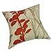wendana red flowers pillow 18 set of 4 for teen girls