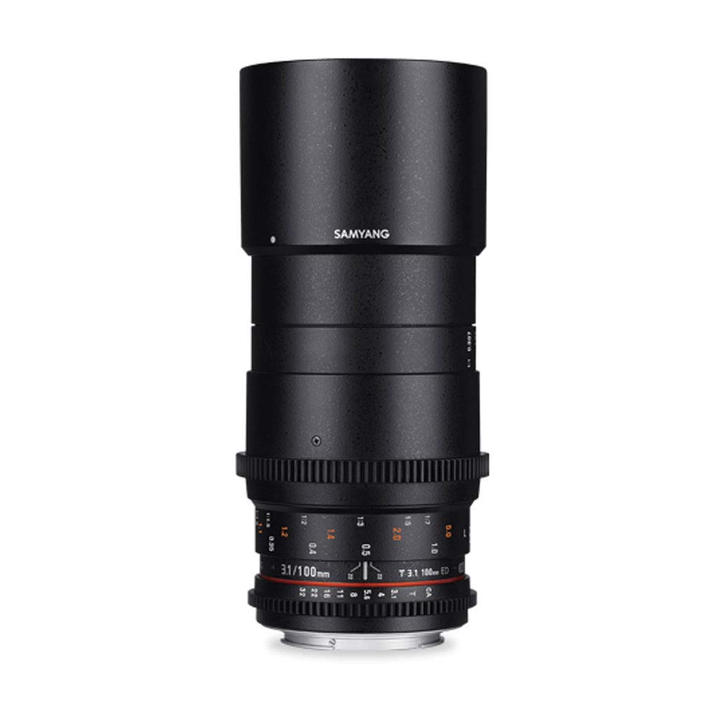 Samyang Lens for Nikon T3.1 100 mm Black