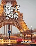 Paris 2018 Calendar by Wall