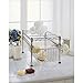 Seville Classics UltraZinc 2-Tier Pull-Out Sliding Basket Cabinet Organizer