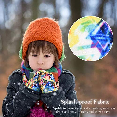 [- VBIGER Kids Gloves Windproof Winter Ski Mittens,Aged 2-7  -]