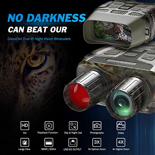 JStoon Night Vision Goggles Night Vision Binoculars Digital Infrared