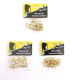 8 mm GOLD 36 pieces Braiding Hair Accessories Decoration Dread Lock Metal Cuffs Beads Dreadlocks