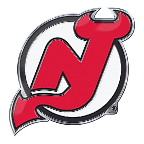 NHL New Jersey Devils Color Auto Emblem, One Size, One Color