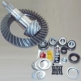 4.88 Ring and Pinion Gear Set with Front Master Bearing Kit for Dana AdvanTEK M186, Dana 30 JK Reverse &amp; Dana 30 JL Reverse Front Differential, 8620 Steel, Koyo Bearings