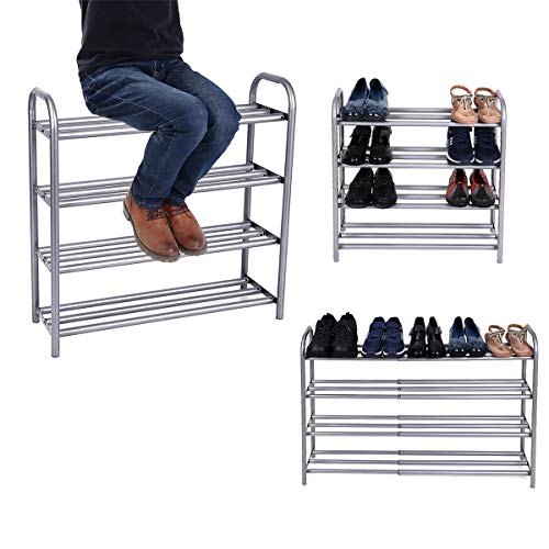 10 best adjustable shoe rack 4 tier for 2020 Sideror Reviews