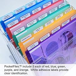 Ultimate Office PocketFile™ Clear Poly Document