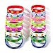 Emoji Silicon Bracelets, 32 Pack Party Wristband Bracelets for Kids Birthday Party Supplies Favors , Novelty Toys Pinata Fillers for School Classroom Rewards, Carnival Prizes Accessories.