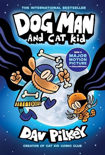 Dog Man Graphic Novel Series 4 Books Set (Book #9 - #12) - Grime