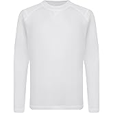 Boys Rash Guard UPF 50+ Swim Shirt Youth Kids UV Sun Protection Long Sleeve Quick Dry Athletic T-Shirts for Beach Surf