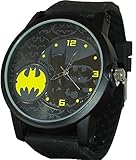 Batman Men's BAT9388 Black Rubber Strap Watch