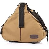 Caden K1 一眼レフカメラ用スリングバッグ カーキ