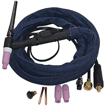 WP17 WP-17F 12-Feet 150Amp Tig Welding Torch Complete With Flexible ...