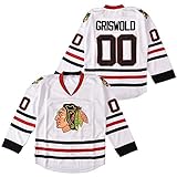 Clark Griswold Hockey Jersey Christmas Vacation 00 Xmas Movie Chicago Griswald - View #4
