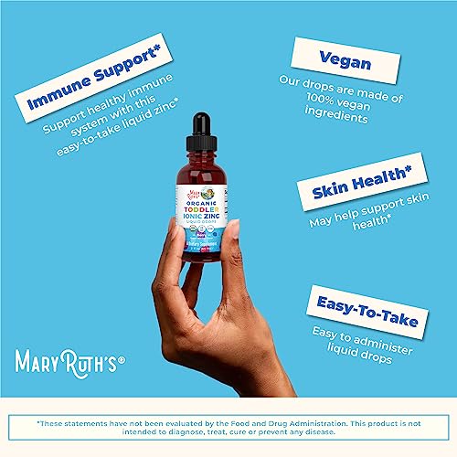 MaryRuth's Toddler Liquid Ionic Zinc Sulfate with Organic Glycerin for