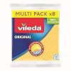 Vileda 142274 sponsdoekje, bijzonder hoge zuigkracht, voordeelverpakking met 8 stuks (diverse kleuren)