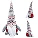 iGnome Handmade Christmas Gnome Decoration Swedish Tomte Santa Figurines (Red)