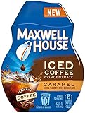 Maxwell House Iced Coffee Concentrate, Caramel, 1.62 Ounce