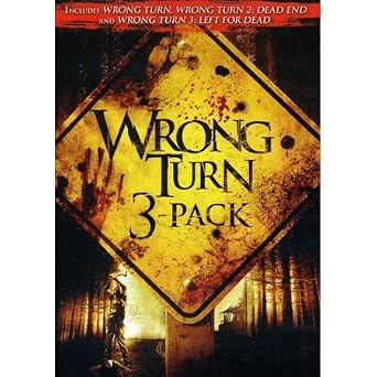 Amazon Com Tcfhe Wrong Turn 3pk Dvd Wrong Turn 1 2 3 Sac Eng Fr