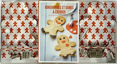 Coffret bonshommes et dames à croquer: 25 recettes de biscuits à customiser by (Product Bundle)