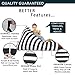 POKONBOY Stuffed Animal Bean Bag, Extra Large Stuffed Animal Storage Stuffed Many Animals Bean Bag Chairs for Kids Stuffed Animal Hammock 100% Cotton Canvas Bean Bag Stuffed Animal Storage (Black)
