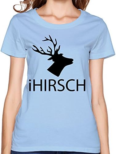 L572 I Hirsch Tee Shirts For Women S SkyBlue