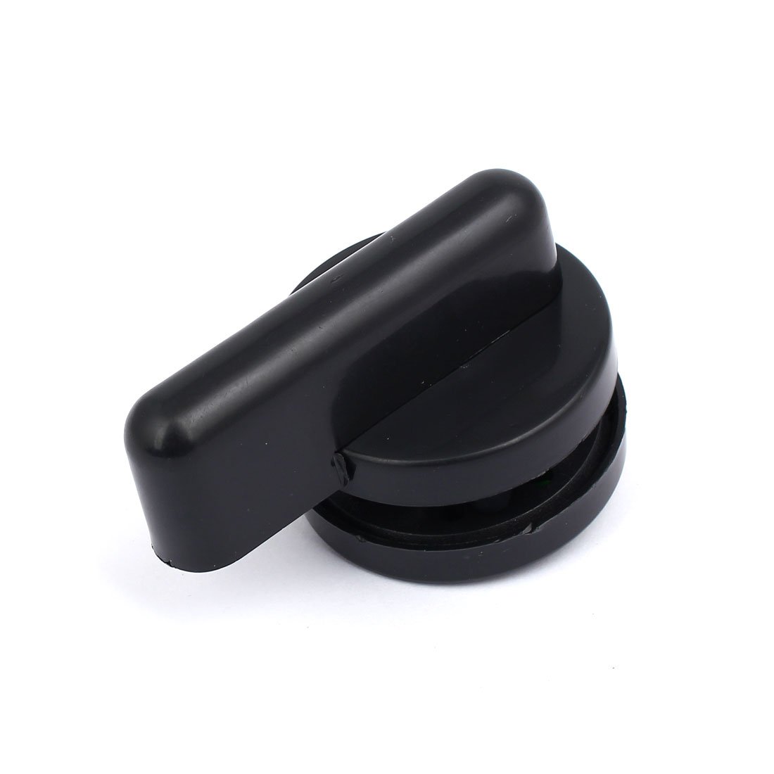 sourcingmap Privacy Indicator Door Lock 53mm Dia Plastic Indicator Knob Lock Black for Public Partition Toilet Restroom Bathroom