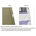 Quictent 2-Room Pop Up Automatic Rod Bracket Shower Tent Green Brown