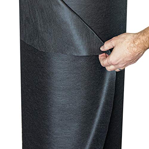 House2Home 24 Inch x 3 Yard Upholstery Black Cambric Dust Cover Fabric