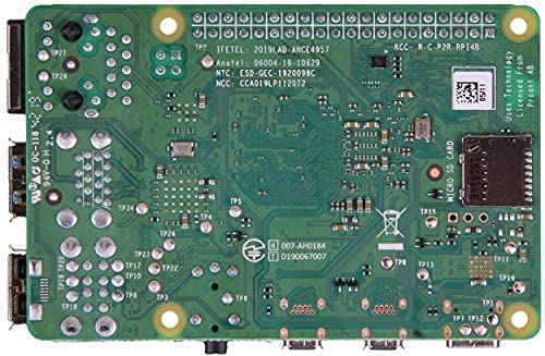 Raspberry SC15184 Pi 4 Model B 2019 Quad Core 64 Bit WiFi Bluetooth (2GB)