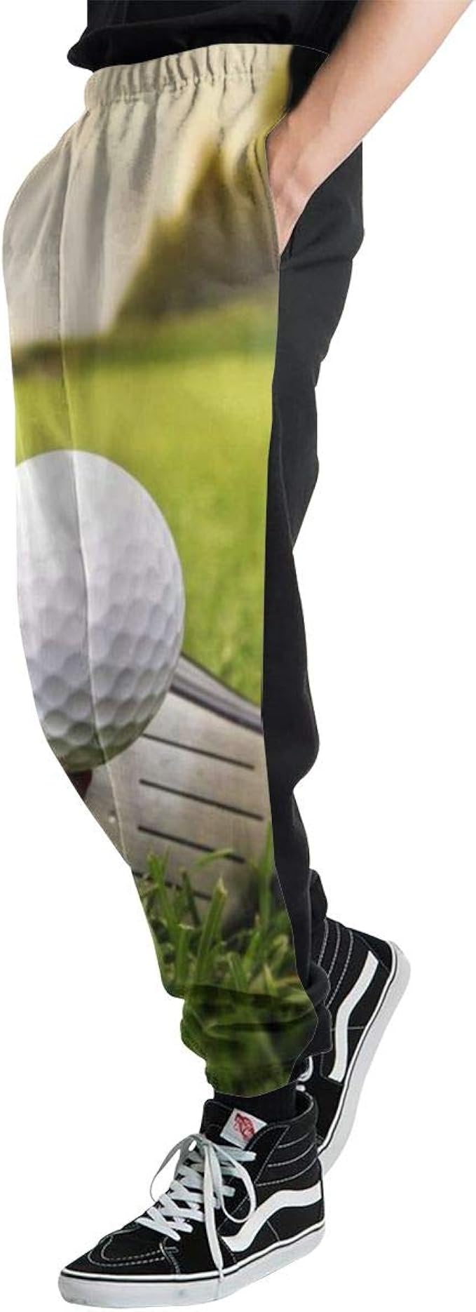 NEPower Mens Joggers Pants Golf in Grass Sport Joggers 90s