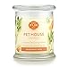 Pet House Candle in 15 Fragrances - All Natural Soy Wax Candle and Pet Odor Eliminator - Eco-Friendly, Non-Toxic, Paraffin-Free - 60-70-Hour Burn Time - Mandarin Sage
