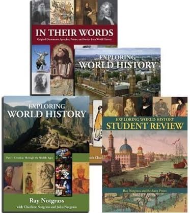 Notgrass Exploring World History 2014 Curriculum Package with Student Review Quizzes