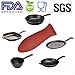 CH HAICHENG 4 PCS Durable Cast Iron Scraper, Grill Pan Scraper Plastic for Cast Iron Skillet, Frying Pans and Griddles