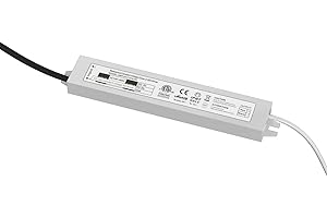 LN LUMANUMBERS LED Driver 24W Power Supply – IP67 Waterproof Transformer for LumaNumbers LED Address Numbers, Low Voltage 9V DC Power Supply (Supports Up to 5 Lighted House Numbers)