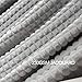 Simple&Opulence Gray Throw Blanket for Couch-Super Soft Fluffy Blankets for Women 50x70 Inches Cozy Lightweight Fleece Blanket for Home Decor
