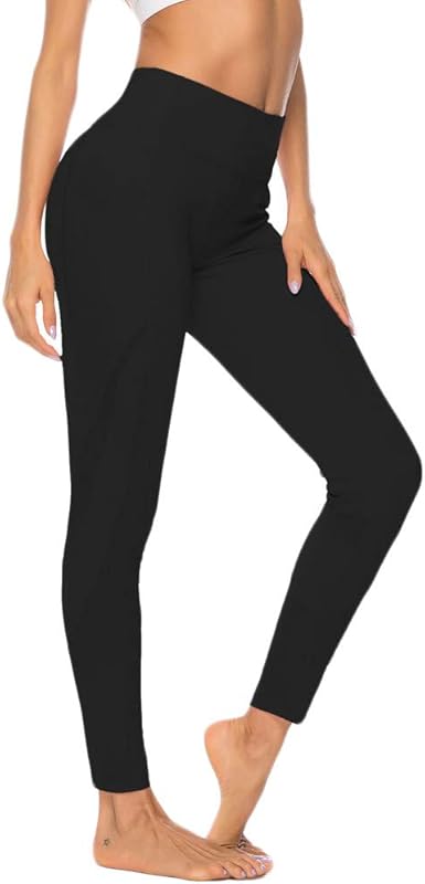 running in yoga pants