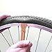 FunFitness Bike Tire Lever - Pink - Premium Hardened Plastic Levers to Repair Bicycle Tube - Must Have Tool Kit for Road Bicyclist - Set of 3