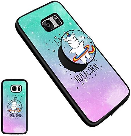 Unicorn Galaxy S7 Edge Customizable Case Soft TPU Cover with Stand, New Fashion Personalized Ultralight Slim Protect Case for Samsung Galaxy S7 Edge