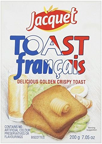 Jacquet French Toast200g - Pack of 4 (200g x 4)