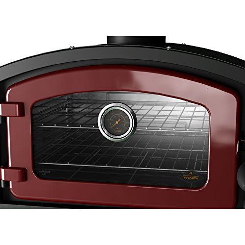Wood Fired Oven and Smoker Outdoor Pizza Oven Red Buy