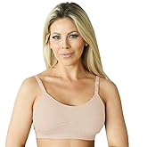 JOY BRA Scoopneck Seamless Bras for Women | Wireless Full Coverage Push Up Womens Sports Bra | One Size/Large